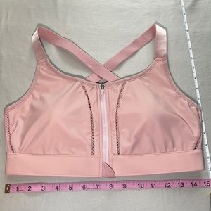 Fabletics High Impact Zippered Front Sports Bra XL